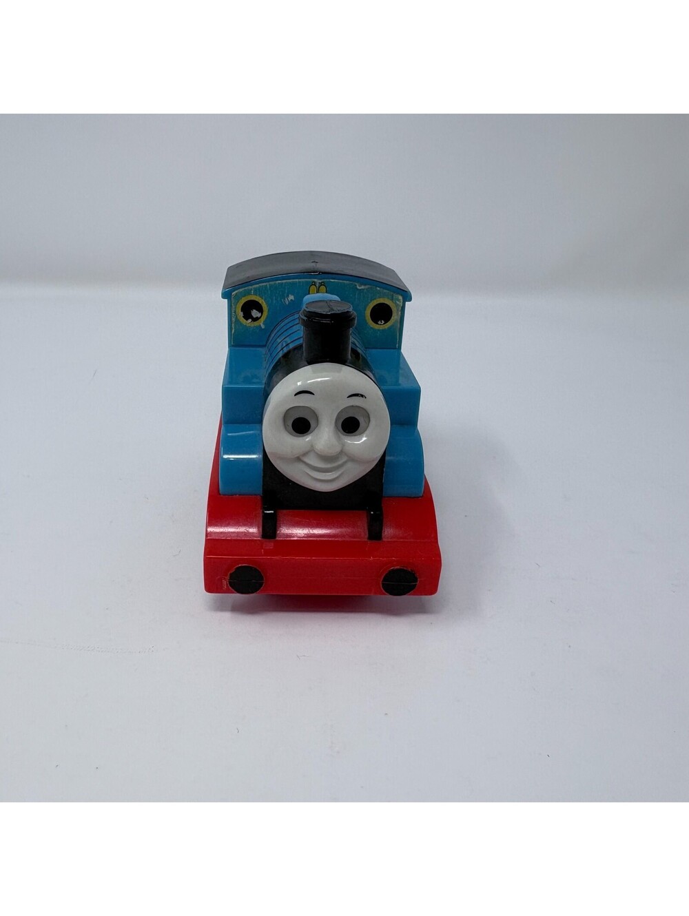 Vintage 2004 Tomy Thomas The Tank Engine Pull Back Train w/ Moving Eyes Working